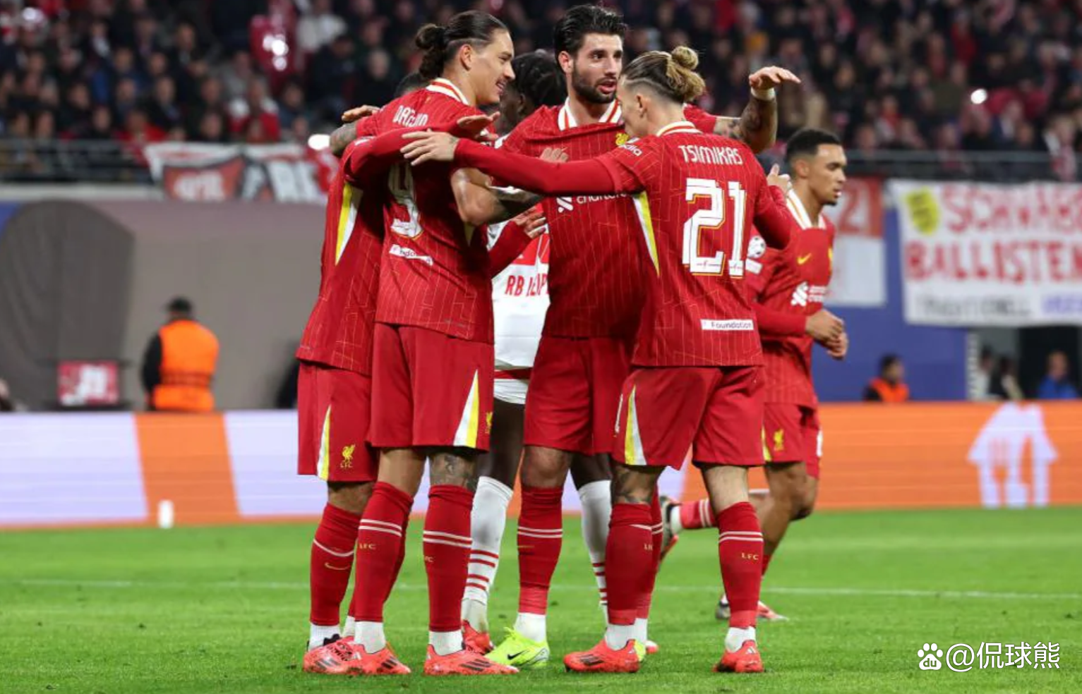 利物浦客场击败诺里奇，继续领跑积分榜